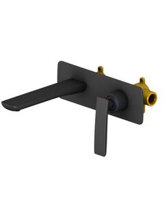 Купить Смеситель Timo Helmi 4071/03SM для раковины встроенный, черный матовый (4071/03sm) по цене 8070 руб., в Санкт-Петебруге в интернет магазине 100-Систем, а также дургие товары TIMO из раздела Встраиваемые настенные смесители для раковины и Смесители для раковины