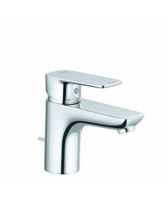Купить KLUDI PURE&STYLE Однорычажный смеситель на умывальник 75, c донным клапаном, арт. 403820575 (403820575) по цене 20280 руб., в Санкт-Петебруге в интернет магазине 100-Систем, а также дургие товары Kludi из раздела Рычажные смесители и Смесители для раковины