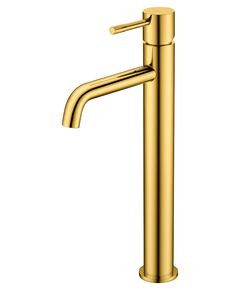Купить BOHEME Смеситель для умывальника высокий, Uno. Gold 462-G (462-G) по цене 25918 руб., в Санкт-Петебруге в интернет магазине 100-Систем, а также дургие товары BOHEME из раздела Рычажные смесители и Смесители для раковины