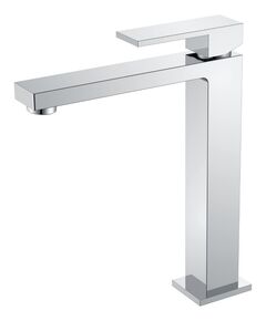 Купить Смеситель для умывальника высокий Qubic Chrome (472-cr) по цене 22155 руб., в Санкт-Петебруге в интернет магазине 100-Систем, а также дургие товары BOHEME из раздела Рычажные смесители и Смесители для раковины