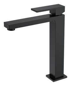 Купить Смеситель для умывальника высокий Qubic Matt Black (472-b) по цене 25349 руб., в Санкт-Петебруге в интернет магазине 100-Систем, а также дургие товары BOHEME из раздела Рычажные смесители и Смесители для раковины