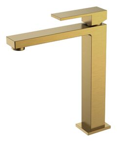 Купить Смеситель для умывальника высокий Qubic Bronze (472-BR) по цене 26789 руб., в Санкт-Петебруге в интернет магазине 100-Систем, а также дургие товары BOHEME из раздела Рычажные смесители и Смесители для раковины