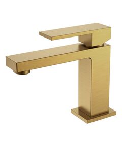 Купить Cмеситель для умывальника Qubic Bronze (471-BR) по цене 18646 руб., в Санкт-Петебруге в интернет магазине 100-Систем, а также дургие товары BOHEME из раздела Рычажные смесители и Смесители для раковины