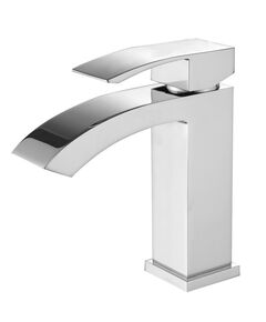 Купить Смеситель ABBER Wasserfall AF8610 для раковины, хром (af8610) по цене 10800 руб., в Санкт-Петебруге в интернет магазине 100-Систем, а также дургие товары ABBER из раздела Рычажные смесители и Смесители для раковины