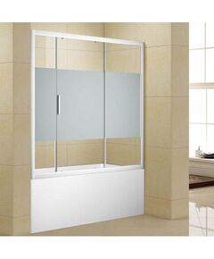 Купить Шторка для ванны Aquanet Practic AE10-B-170H150U-CP, прозрачное стекло (00243613) по цене 32250 руб., в Санкт-Петебруге в интернет магазине 100-Систем, а также дургие товары AQUANET из раздела Стеклянные шторки для ванн и Сантехника