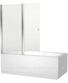Купить Шторка на ванну Aquanet Alfa 4 NF6222-pivot , прозрачное стекло (196049) по цене 24020 руб., в Санкт-Петебруге в интернет магазине 100-Систем, а также дургие товары AQUANET из раздела Стеклянные шторки для ванн и Сантехника