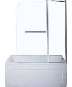 Купить Шторка для ванны Aquanet SG-1200, прозрачное стекло (00209412) по цене 17070 руб., в Санкт-Петебруге в интернет магазине 100-Систем, а также дургие товары AQUANET из раздела Стеклянные шторки для ванн и Сантехника