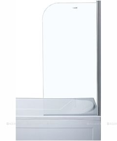 Купить Шторка для ванны Aquanet SG-750, прозрачное стекло (00209411) по цене 9480 руб., в Санкт-Петебруге в интернет магазине 100-Систем, а также дургие товары AQUANET из раздела Стеклянные шторки для ванн и Сантехника