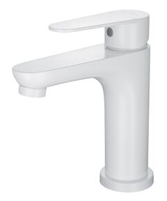 Купить Смеситель для раковины WONZON & WOGHAND ALFA, Белый матовый (WW-A40202-MW) (ww-a40202-mw) по цене 9731.4 руб., в Санкт-Петебруге в интернет магазине 100-Систем, а также дургие товары WONZON & WOGHAND из раздела Рычажные смесители и Смесители для раковины