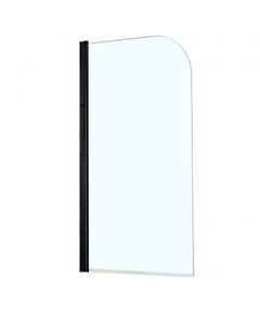 Купить Шторка для ванны распашная Azario Merrit 70х150 цвет профиля черный (az-nf6211 700 black) по цене 9600 руб., в Санкт-Петебруге в интернет магазине 100-Систем, а также дургие товары Azario из раздела Стеклянные шторки для ванн и Сантехника