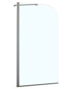 Купить Шторка для ванны Azario Merrit 80х140 цвет профиля серебро (az-nf6310 800) по цене 9450 руб., в Санкт-Петебруге в интернет магазине 100-Систем, а также дургие товары Azario из раздела Стеклянные шторки для ванн и Сантехника