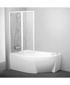 Купить Шторка для ванны Ravak VSK2 ROSA 170 Раин 170 L (76lb010041) по цене 26290 руб., в Санкт-Петебруге в интернет магазине 100-Систем, а также дургие товары RAVAK из раздела Стеклянные шторки для ванн и Сантехника