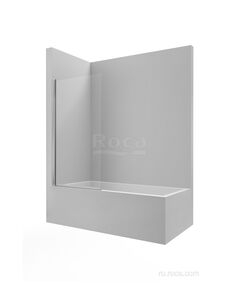 Купить Шторка на ванну Roca Victoria B1H 85X150  M19408512 (m19408512) по цене 17527.77 руб., в Санкт-Петебруге в интернет магазине 100-Систем, а также дургие товары ROCA из раздела Стеклянные шторки для ванн и Сантехника