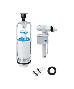 Купить Сливная арматура Iddis F012400-0005 с боковой подводкой (f012400-0005) по цене 1950 руб., в Санкт-Петебруге в интернет магазине 100-Систем, а также дургие товары IDDIS из раздела Арматура для унитаза и Унитазы