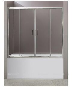 Купить Шторка на ванну BelBagno Uno VF 2 170/145 C Cr (uno-vf-2-170/145-c-cr) по цене 23400 руб., в Санкт-Петебруге в интернет магазине 100-Систем, а также дургие товары BelBagno из раздела Стеклянные шторки для ванн и Сантехника