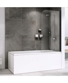 Купить Шторка на ванну ABBER Ewiges Wasser AG52100B (ag52100b) по цене 14790 руб., в Санкт-Петебруге в интернет магазине 100-Систем, а также дургие товары ABBER из раздела Стеклянные шторки для ванн и Сантехника