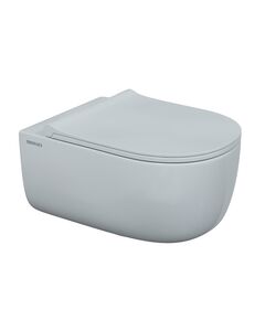 Купить Унитаз BERGES подвестной EGO XL 54 см, сиденье дюропласт Toma Slim SO, микролифт, быстросьем (082118) по цене 20990 руб., в Санкт-Петебруге в интернет магазине 100-Систем, а также дургие товары BERGES из раздела Унитазы подвесные и Унитазы
