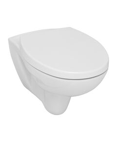 Купить УНИТАЗ ПОДВЕСНОЙ 53x36 СМ, БЕЗОБОДКОВЫЙ, С СИДЕНЬЕМ С МИКРОЛИФТОМ ALPHA (0426SC) по цене 8165.7 руб., в Санкт-Петебруге в интернет магазине 100-Систем, а также дургие товары Serel из раздела Унитазы подвесные и Унитазы