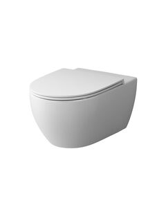 Купить C111700SC Awe подвесной унитаз FlashClean с сиденьем микролифт (c111700sc) по цене 17990 руб., в Санкт-Петебруге в интернет магазине 100-Систем, а также дургие товары AM.PM из раздела Унитазы подвесные и Унитазы