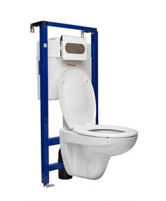 Купить Подвесной унитаз  Fluenta BASIC в комплекте с крышкой Fluenta Basic Soft-Close (40006460) по цене 13700 руб., в Санкт-Петебруге в интернет магазине 100-Систем, а также дургие товары Pestan из раздела Унитазы подвесные и Унитазы