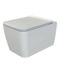 Купить Zen подвесной унитаз матовый белый (без крышки) (967-wm) по цене 62087.09 руб., в Санкт-Петебруге в интернет магазине 100-Систем, а также дургие товары BOHEME из раздела Унитазы подвесные и Унитазы