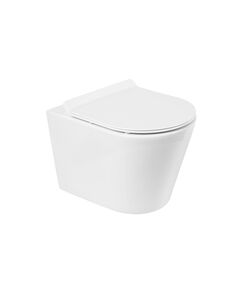 Купить Чаша подвесного унитаза безободкового BelBagno FLAY-R BB053CHR (bb053chr) по цене 15300 руб., в Санкт-Петебруге в интернет магазине 100-Систем, а также дургие товары BelBagno из раздела Унитазы подвесные и Унитазы