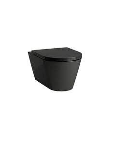 Купить Чаша Laufen Kartell by Laufen подвесная rimless черный глянец  8.2033.7.020.000.1 (8.2033.7.020.000.1) по цене 51865.58 руб., в Санкт-Петебруге в интернет магазине 100-Систем, а также дургие товары LAUFEN из раздела Унитазы подвесные и Унитазы