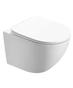 Купить Унитаз подвесной Azario Morano AZ-450W белый (az-450w) по цене 12000 руб., в Санкт-Петебруге в интернет магазине 100-Систем, а также дургие товары Azario из раздела Унитазы подвесные и Унитазы