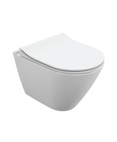 Купить CERSANIT Подвесной клееный унитаз CITY OVAL Clean On DPL EO slim (63114) по цене 19990 руб., в Санкт-Петебруге в интернет магазине 100-Систем, а также дургие товары CERSANIT из раздела Унитазы подвесные и Унитазы