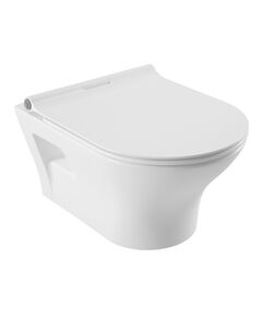 Купить УНИТАЗ ПОДВЕСНОЙ 52x35,5 СМ, С ОБОДКОМ, С СИДЕНЬЕМ С МИКРОЛИФТОМ ZETA (nt23sl) по цене 12189.7 руб., в Санкт-Петебруге в интернет магазине 100-Систем, а также дургие товары Serel из раздела Унитазы подвесные и Унитазы