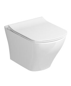 Купить Подвесной унитаз Ravak Classic RimOff X01671 безободковый (x01671) по цене 41690 руб., в Санкт-Петебруге в интернет магазине 100-Систем, а также дургие товары RAVAK из раздела Унитазы подвесные и Унитазы