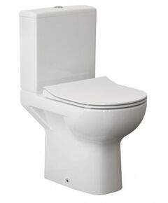 Купить CERSANIT Унитаз-компакт STREET FUSION Clean On 011 3/5 DPL EO slim (S-KO-SFU011-3/5-CON-S-DL-W) по цене 15990 руб., в Санкт-Петебруге в интернет магазине 100-Систем, а также дургие товары CERSANIT из раздела Горизонтальный выпуск и Унитазы-компакт с бачком