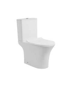 Купить Унитаз компакт CeramaLux 1217-P с бачком и сиденьем Микролифт (1217-p) по цене 15200 руб., в Санкт-Петебруге в интернет магазине 100-Систем, а также дургие товары CeramaLux из раздела Горизонтальный выпуск и Унитазы-компакт с бачком