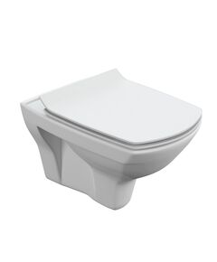 Купить CERSANIT Подвесной унитаз CARINA XL Clean On DPL EO slim (s-mz-carina-xl-con-s-dl-w) по цене 11990 руб., в Санкт-Петебруге в интернет магазине 100-Систем, а также дургие товары CERSANIT из раздела Унитазы подвесные и Унитазы