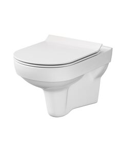 Купить CERSANIT Подвесной унитаз CITY Clean On DPL EO slim (s-mz-city-con-s-dl-w) по цене 11990 руб., в Санкт-Петебруге в интернет магазине 100-Систем, а также дургие товары CERSANIT из раздела Унитазы подвесные и Унитазы