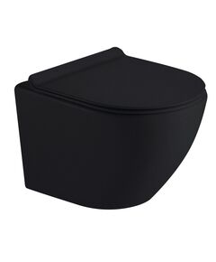 Купить Унитаз Timo Kulo TK-403 MB подвесной Черный матовый с сиденьем Микролифт (tk-403 mb) по цене 18550 руб., в Санкт-Петебруге в интернет магазине 100-Систем, а также дургие товары TIMO из раздела Унитазы подвесные и Унитазы