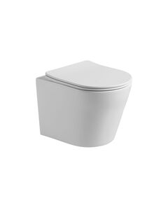 Купить Унитаз подвесной Piatti VT1-11S, цвет белый, ультратонкое soft-close сиденье, , шт (vt1-11s) по цене 13965 руб., в Санкт-Петебруге в интернет магазине 100-Систем, а также дургие товары Vincea из раздела Унитазы подвесные и Унитазы