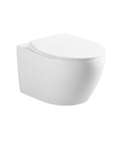 Купить Унитаз подвесной Felice VT1-25 безободковый, цвет белый, ультратонкое soft-close сиденье, , шт (vt1-25) по цене 13841.5 руб., в Санкт-Петебруге в интернет магазине 100-Систем, а также дургие товары Vincea из раздела Унитазы подвесные и Унитазы