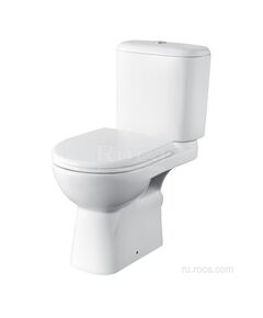 Купить Унитаз-компакт Roca Access с косым выпуском 34P23900Y (34p23900y) по цене 16859.84 руб., в Санкт-Петебруге в интернет магазине 100-Систем, а также дургие товары ROCA из раздела Косой выпуск и Унитазы-компакт с бачком