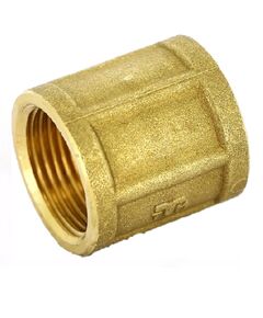 Купить Муфта 1 1/4" (латунь) (1500122 / 1550g000707) по цене 861 руб., в Санкт-Петебруге в интернет магазине 100-Систем, а также дургие товары  из раздела Муфты и Латунные фитинги