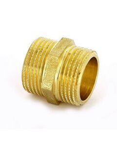 Купить Ниппель 1 1/2" (латунь) (1500088 / 1552G000808) по цене 1031 руб., в Санкт-Петебруге в интернет магазине 100-Систем, а также дургие товары  из раздела Ниппели и Латунные фитинги