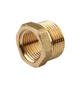 Купить Переходник 3/4"Н*1/2"В (латунь) (1500356 / 1582) по цене 148 руб., в Санкт-Петебруге в интернет магазине 100-Систем, а также дургие товары  из раздела Переходники и Латунные фитинги