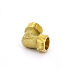 Купить Угольник 1/2" НН (латунь) (1500107 / 1562G000404) по цене 313 руб., в Санкт-Петебруге в интернет магазине 100-Систем, а также дургие товары  из раздела Углы и Латунные фитинги