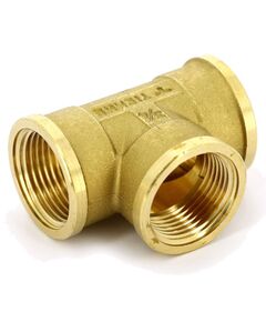 Купить Тройник переходной 1 1/4"*1/2"*1 1/4" (латунь) (1500441 / 1570) по цене 2469 руб., в Санкт-Петебруге в интернет магазине 100-Систем, а также дургие товары  из раздела Тройники и Латунные фитинги