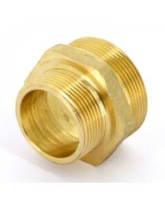 Купить Ниппель переходной 1 1/4"*1 1/2" (латунь) (1500097 / 1552G000807) по цене 1202 руб., в Санкт-Петебруге в интернет магазине 100-Систем, а также дургие товары  из раздела Ниппели и Латунные фитинги