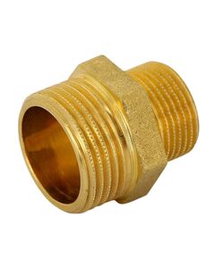 Купить Ниппель переходной 1/4"*3/8" (латунь) (1500306 / 1552G000302) по цене 120 руб., в Санкт-Петебруге в интернет магазине 100-Систем, а также дургие товары  из раздела Ниппели и Латунные фитинги