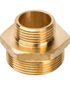 Купить SFT-0003-001121 STOUT Ниппель НН переходной 1"1/2X1 (sft-0003-001121) по цене 707 руб., в Санкт-Петебруге в интернет магазине 100-Систем, а также дургие товары STOUT из раздела Ниппели и Латунные фитинги