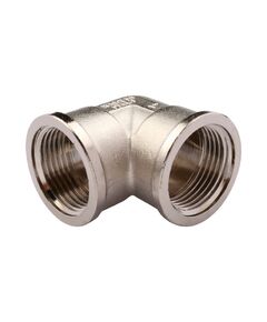 Купить Угольник 1/2" ВВ (никель) (1500133 / 1560n000404) по цене 302 руб., в Санкт-Петебруге в интернет магазине 100-Систем, а также дургие товары  из раздела Углы и Никелированные фитинги