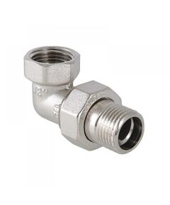 Купить Сгон угловой разъемный (американка) 1/2" вн.-нар. (vtr.098.n.0004) по цене 323 руб., в Санкт-Петебруге в интернет магазине 100-Систем, а также дургие товары VALTEC из раздела Американки и Никелированные фитинги