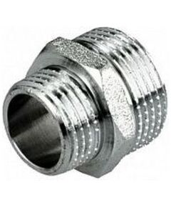 Купить Ниппель переходной 1/2"*3/4" (хром) (1500447) по цене 256 руб., в Санкт-Петебруге в интернет магазине 100-Систем, а также дургие товары  из раздела Ниппели и Хромированные фитинги